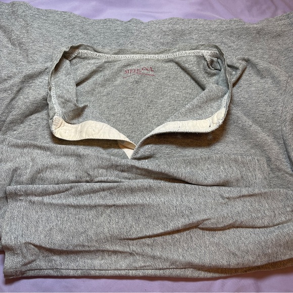 Merona Henley Sweater Gray Color Size S - Picture 10 of 11